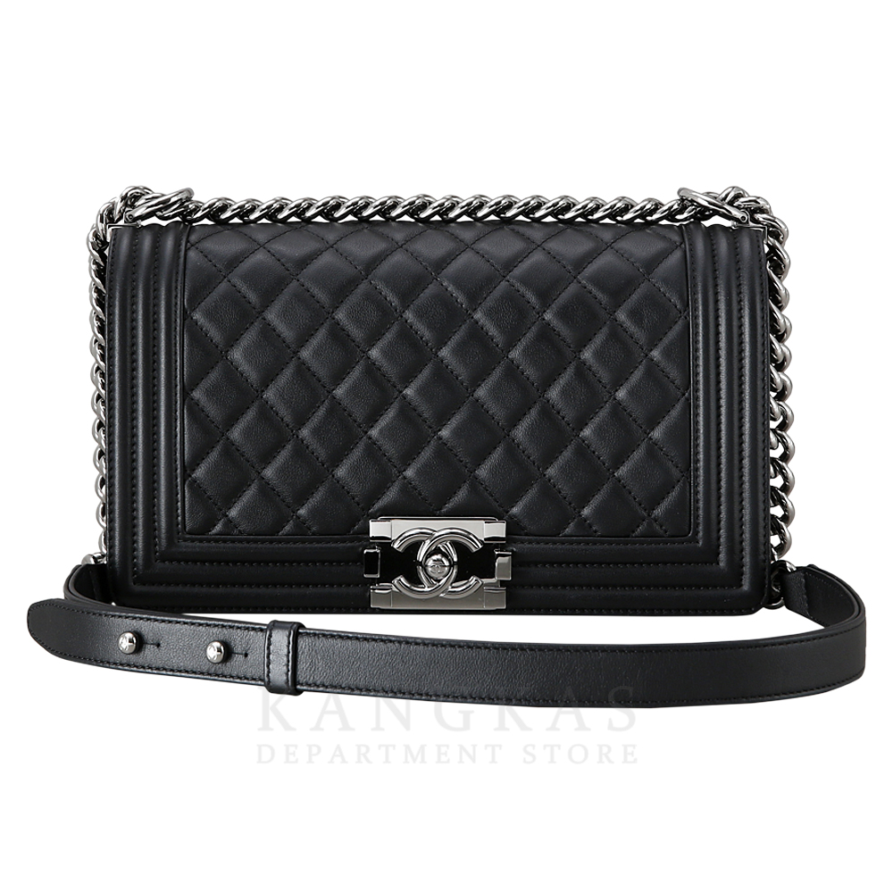 CHANEL(USED)샤넬 보이샤넬 램스킨 미듐