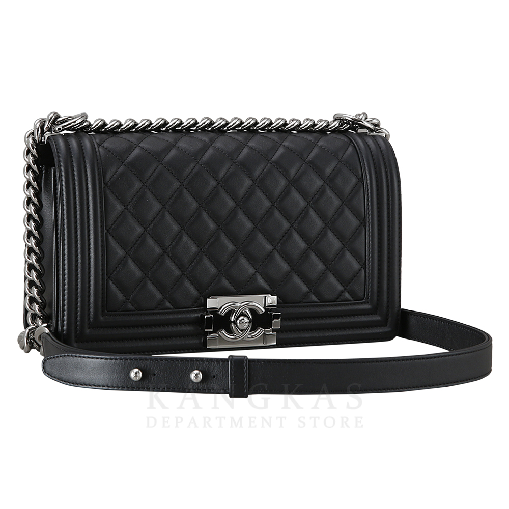 CHANEL(USED)샤넬 보이샤넬 램스킨 미듐