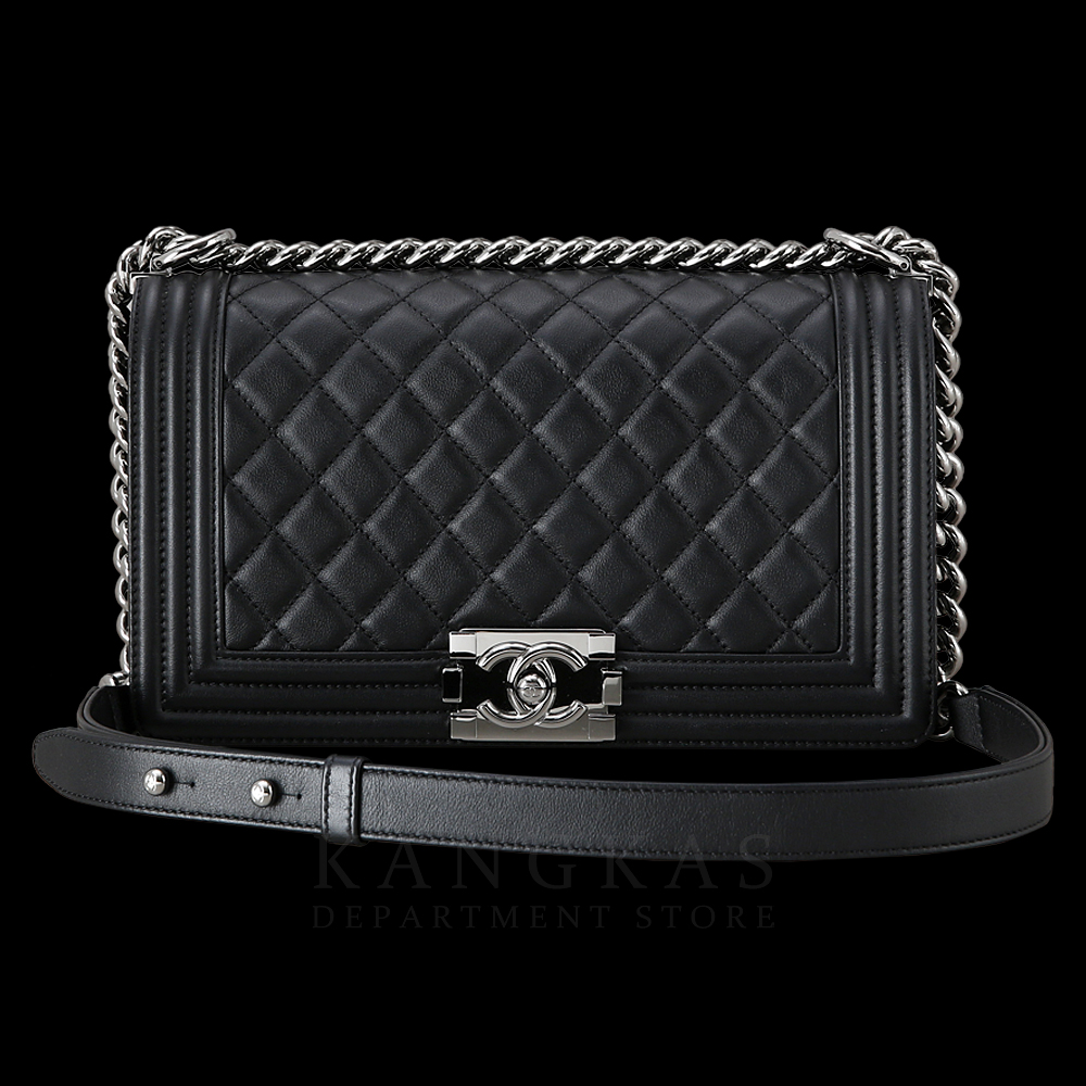 CHANEL(USED)샤넬 보이샤넬 램스킨 미듐