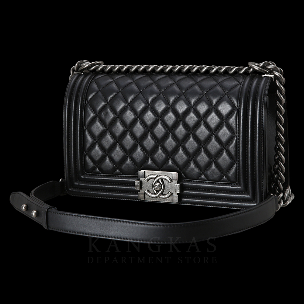 CHANEL(USED)샤넬 보이샤넬 램스킨 미듐