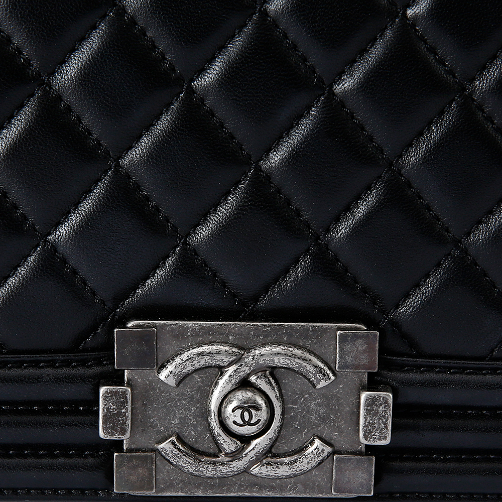 CHANEL(USED)샤넬 보이샤넬 램스킨 미듐
