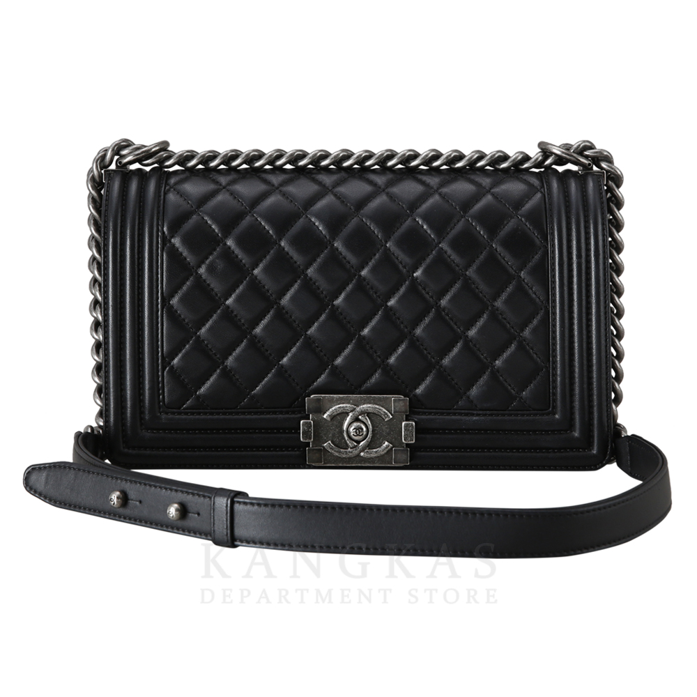 CHANEL(USED)샤넬 보이샤넬 램스킨 미듐