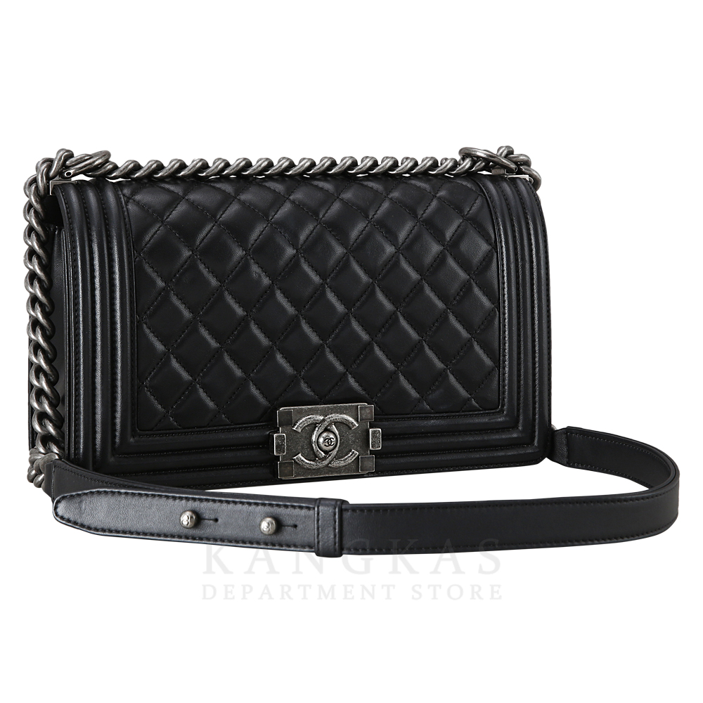 CHANEL(USED)샤넬 보이샤넬 램스킨 미듐