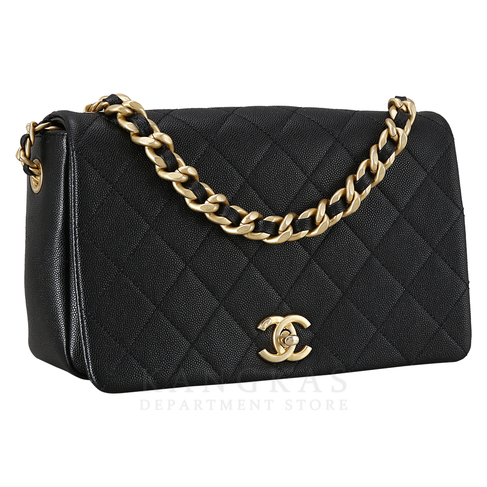 CHANEL(USED)샤넬 시즌 더블 체인 플랩백