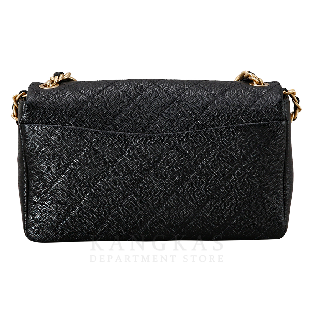 CHANEL(USED)샤넬 시즌 더블 체인 플랩백