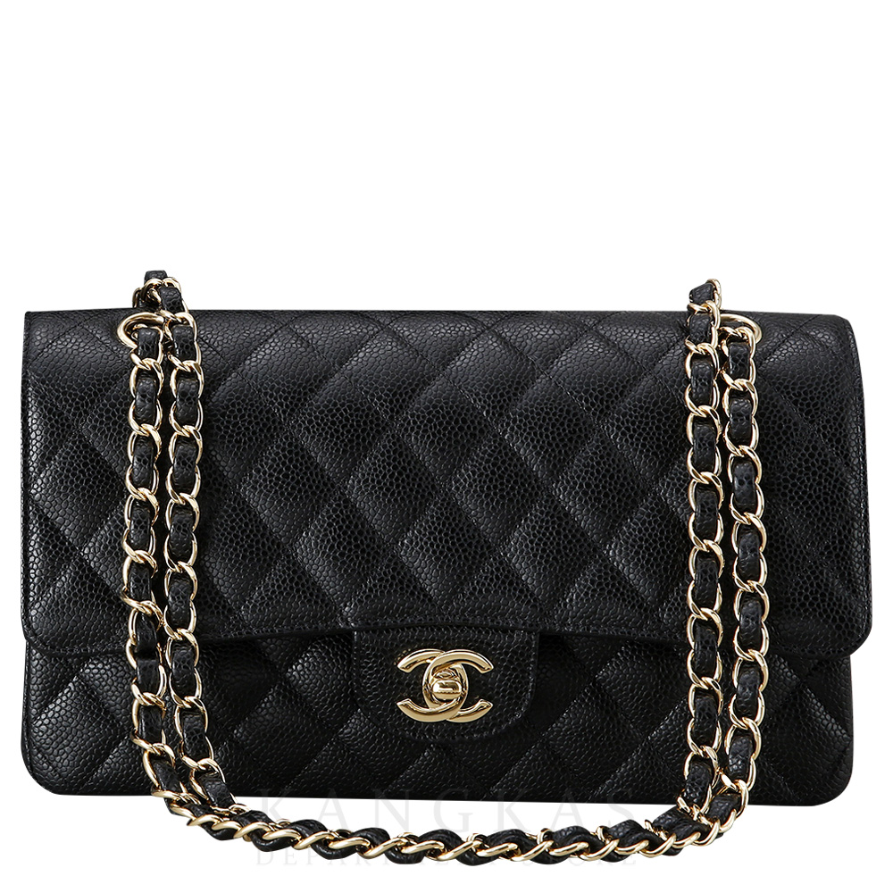 CHANEL(USED)샤넬 캐비어 클래식 미듐 플랩백