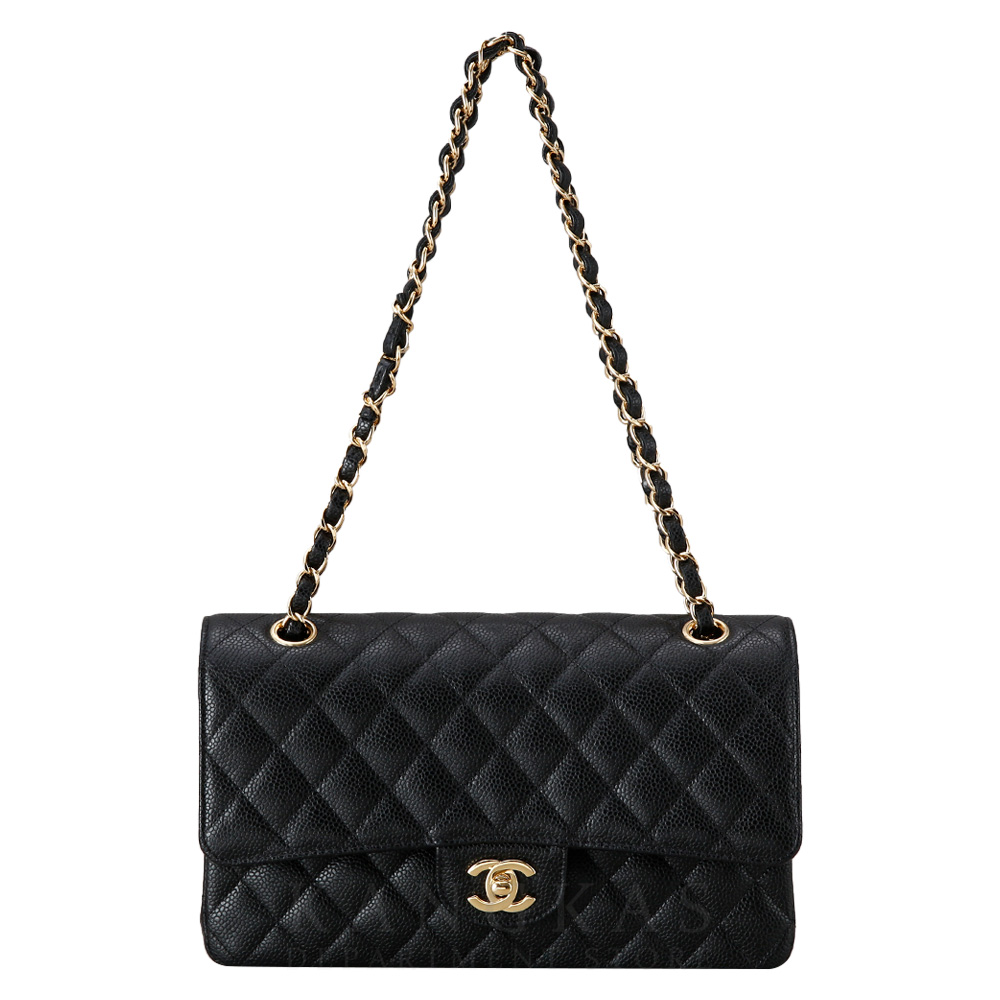 CHANEL(USED)샤넬 캐비어 클래식 미듐 플랩백