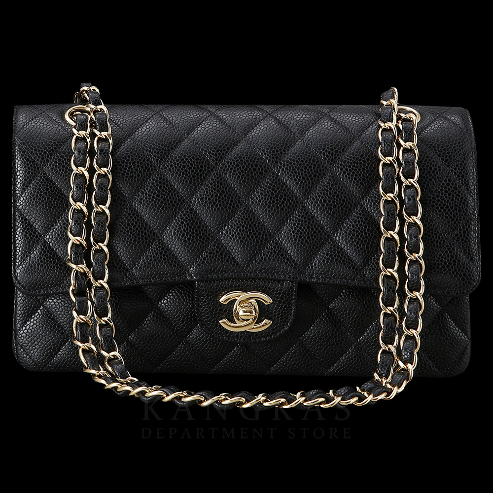 CHANEL(USED)샤넬 캐비어 클래식 미듐 플랩백