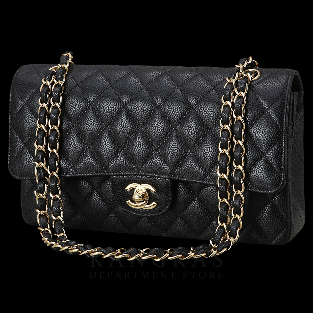 CHANEL(USED)샤넬 캐비어 클래식 미듐 플랩백