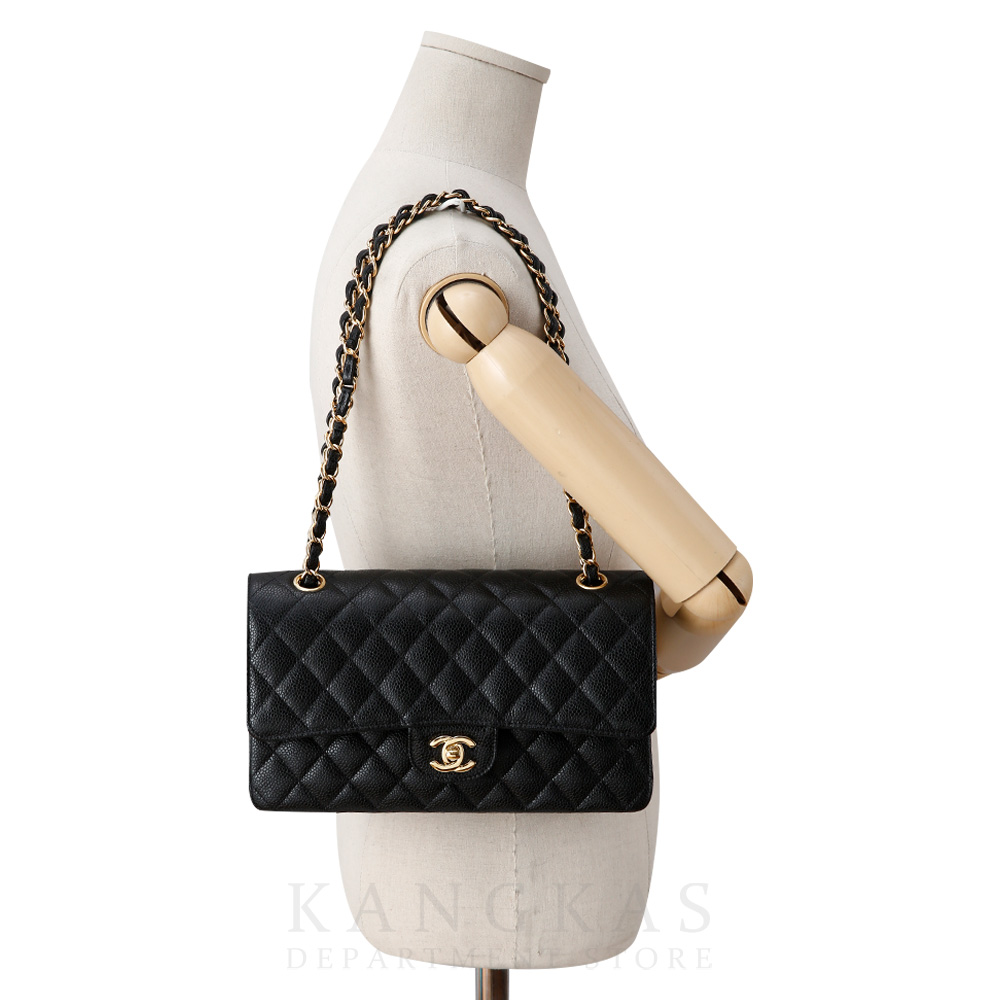 CHANEL(USED)샤넬 캐비어 클래식 미듐 플랩백