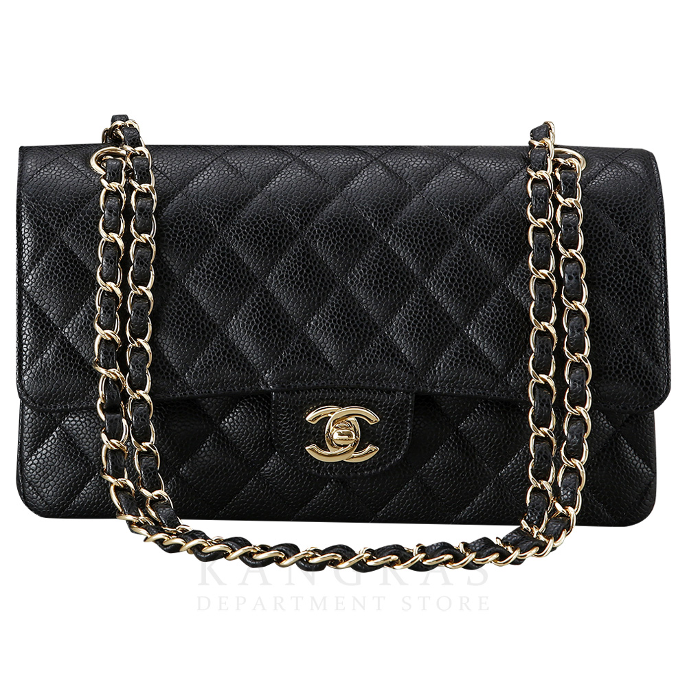 CHANEL(USED)샤넬 캐비어 클래식 미듐 플랩백