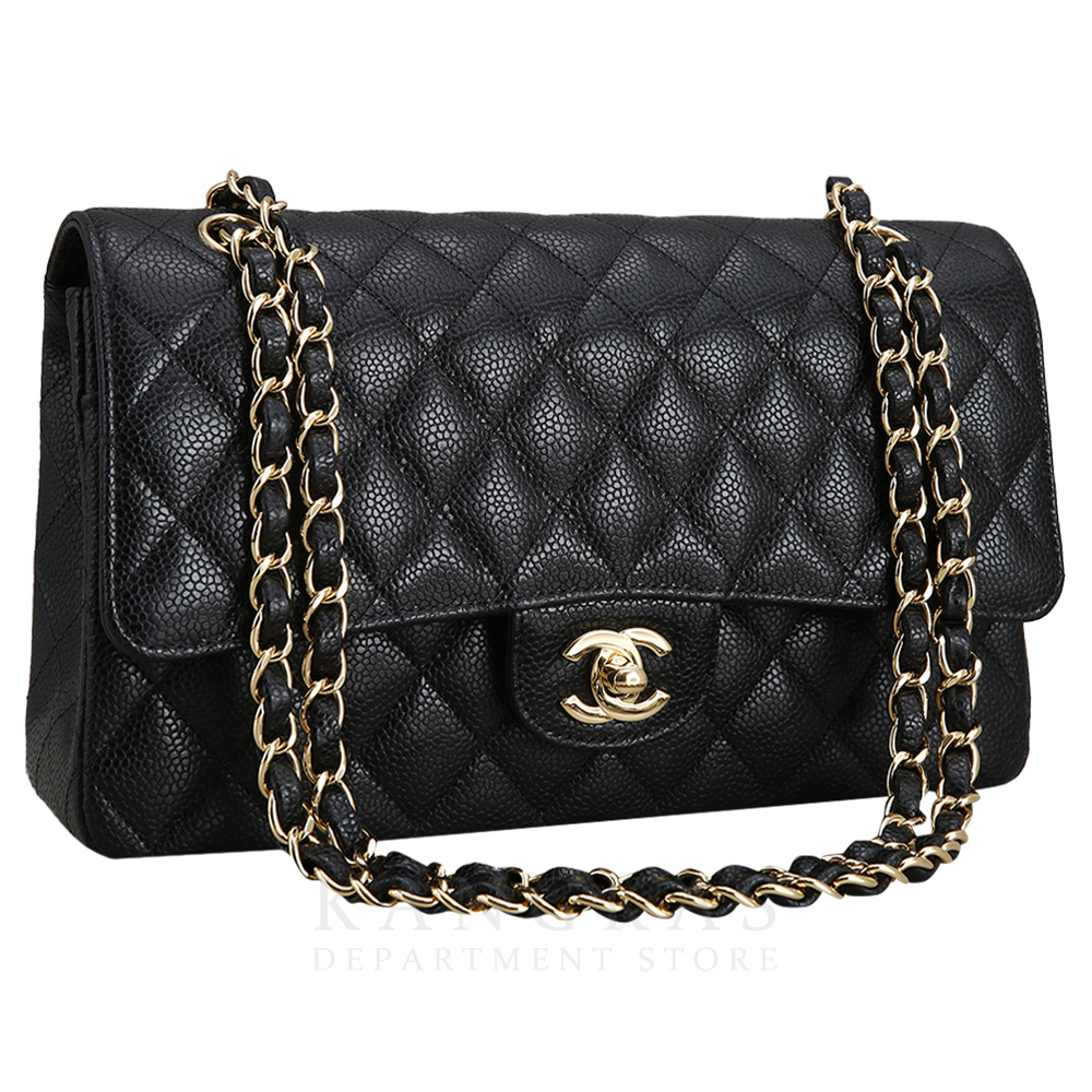 CHANEL(USED)샤넬 캐비어 클래식 미듐 플랩백