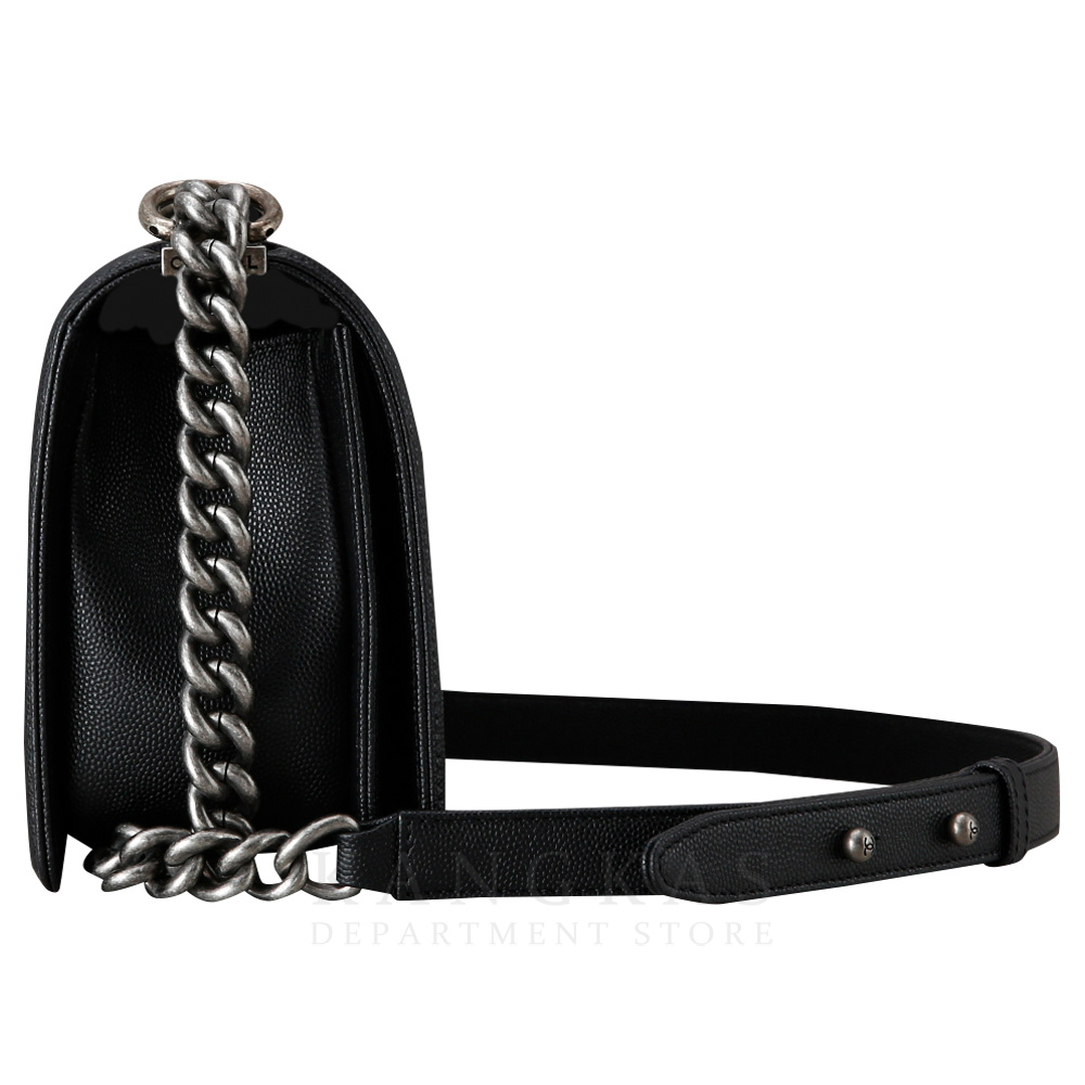 CHANEL(USED)샤넬 A67086 보이샤넬 캐비어 미듐