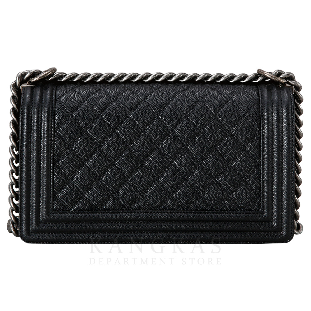CHANEL(USED)샤넬 A67086 보이샤넬 캐비어 미듐