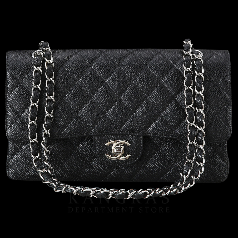 CHANEL(USED)샤넬 클래식 캐비어 미듐