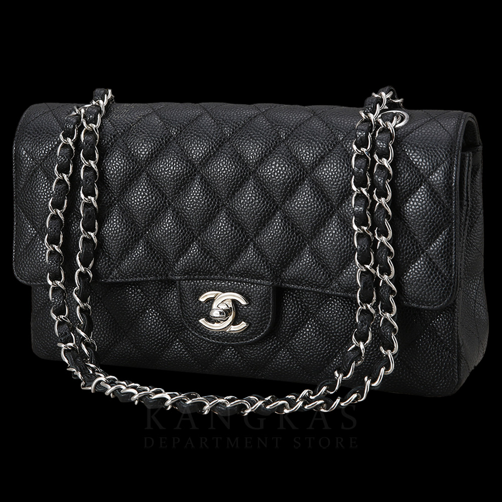CHANEL(USED)샤넬 클래식 캐비어 미듐