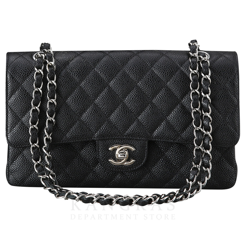 CHANEL(USED)샤넬 클래식 캐비어 미듐