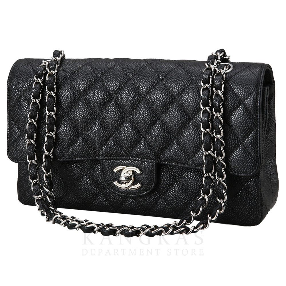 CHANEL(USED)샤넬 클래식 캐비어 미듐