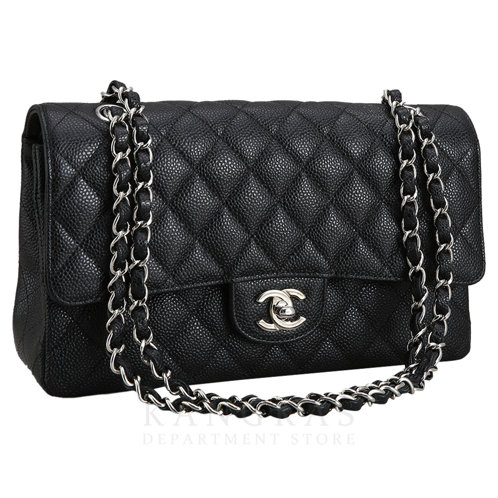 CHANEL(USED)샤넬 클래식 캐비어 미듐
