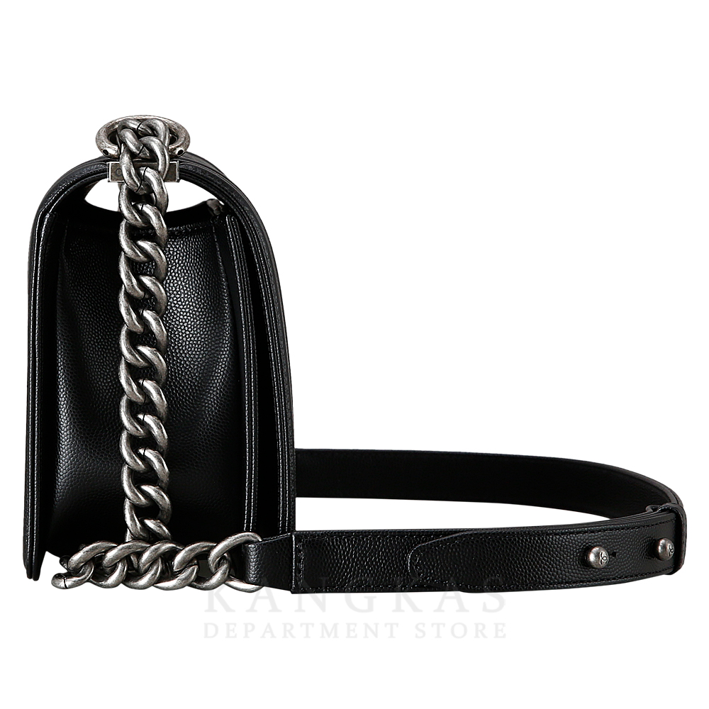 CHANEL(USED)샤넬 캐비어 보이샤넬 미듐