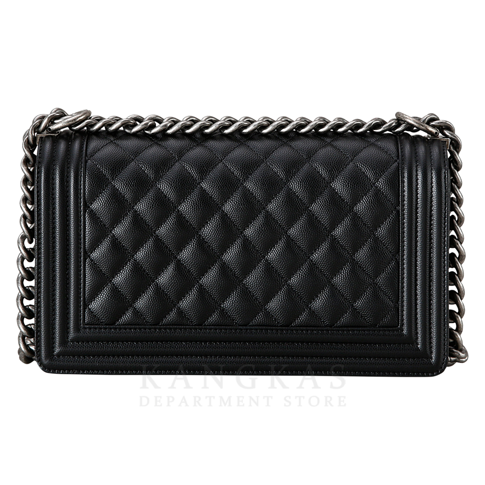 CHANEL(USED)샤넬 캐비어 보이샤넬 미듐