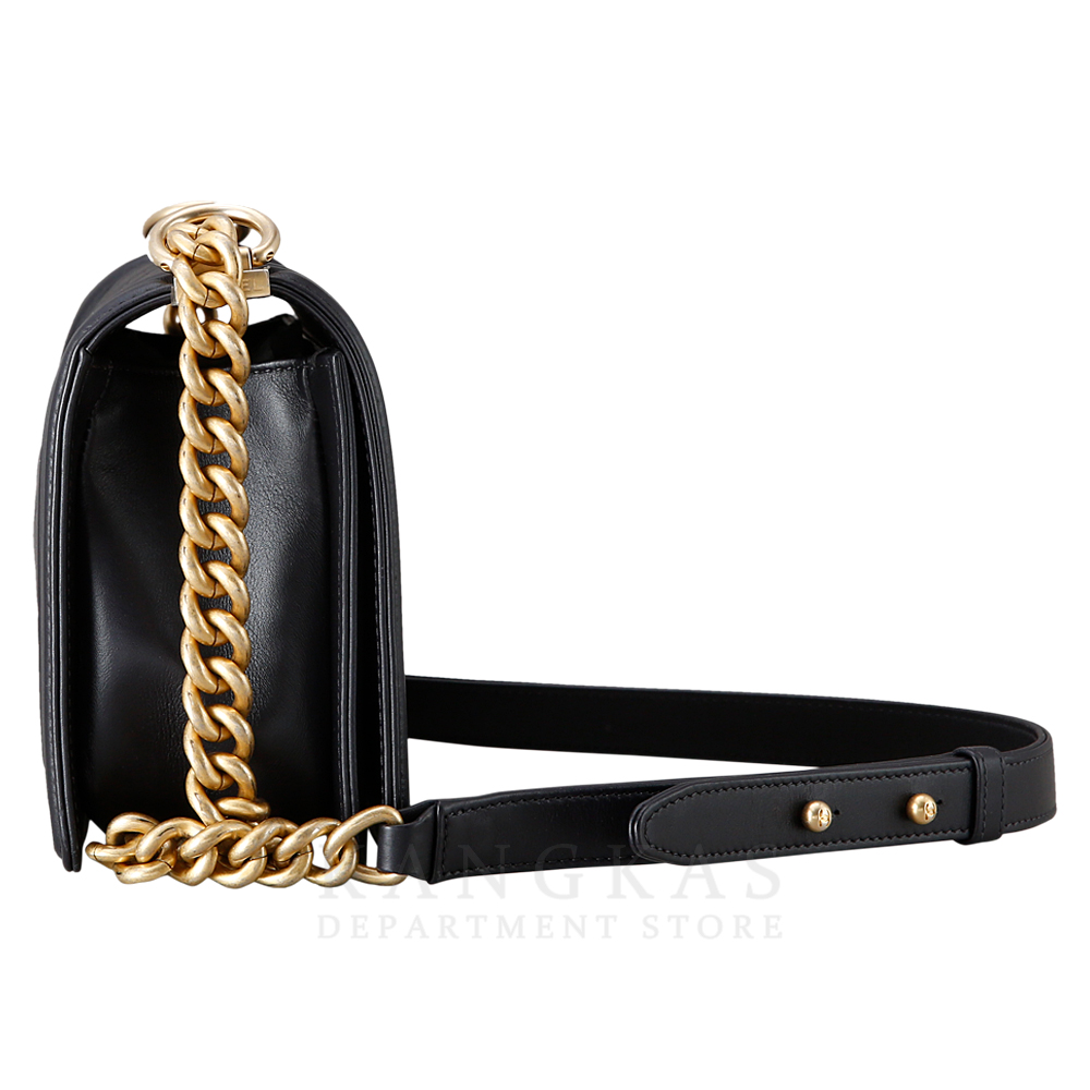 CHANEL(USED)샤넬 램스킨 보이샤넬 미듐