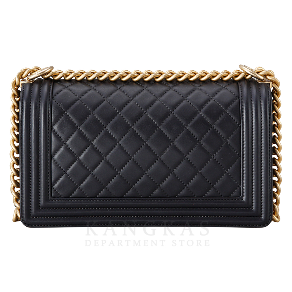 CHANEL(USED)샤넬 램스킨 보이샤넬 미듐