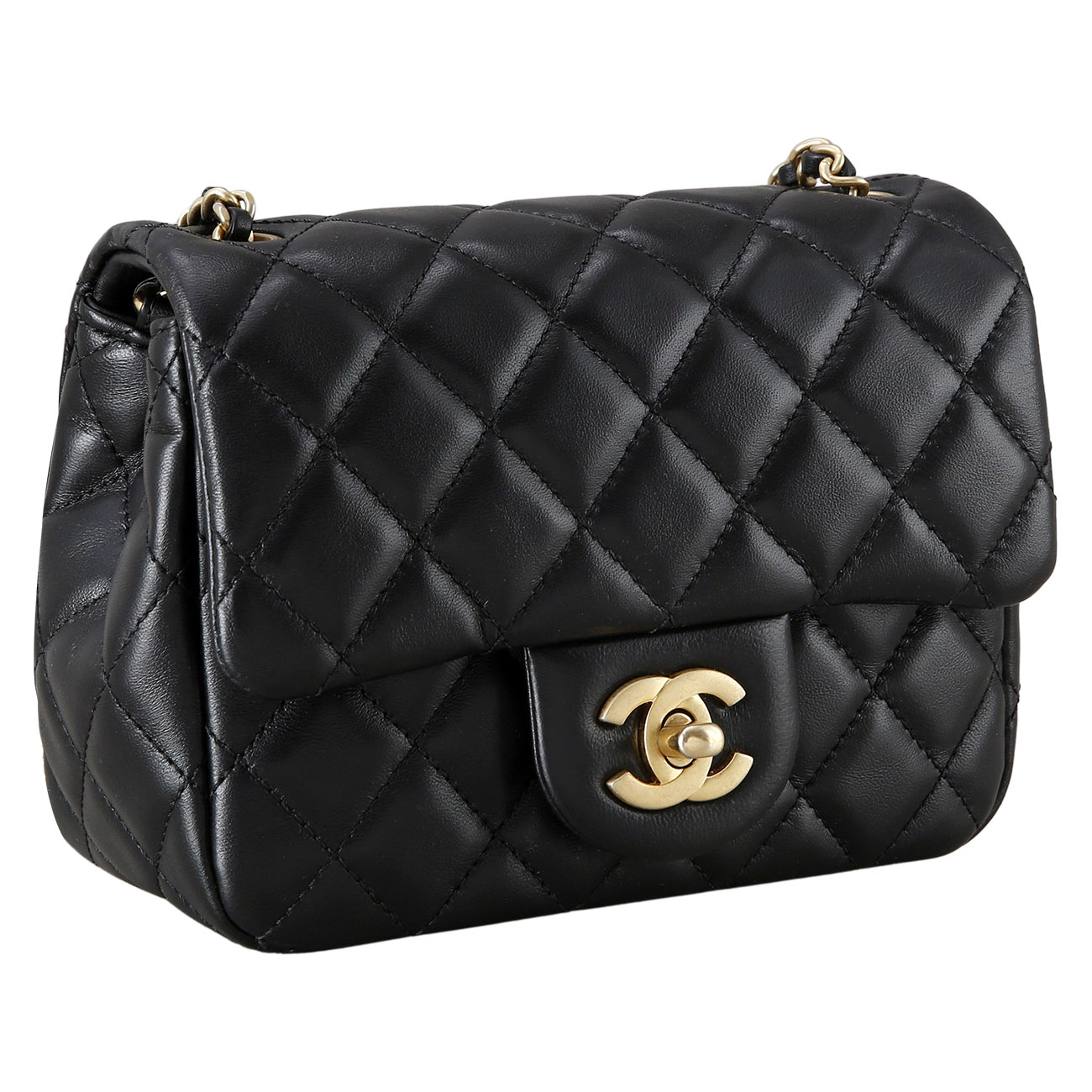 CHANEL(USED)샤넬 시즌 스트랩 클래식 쁘띠삭