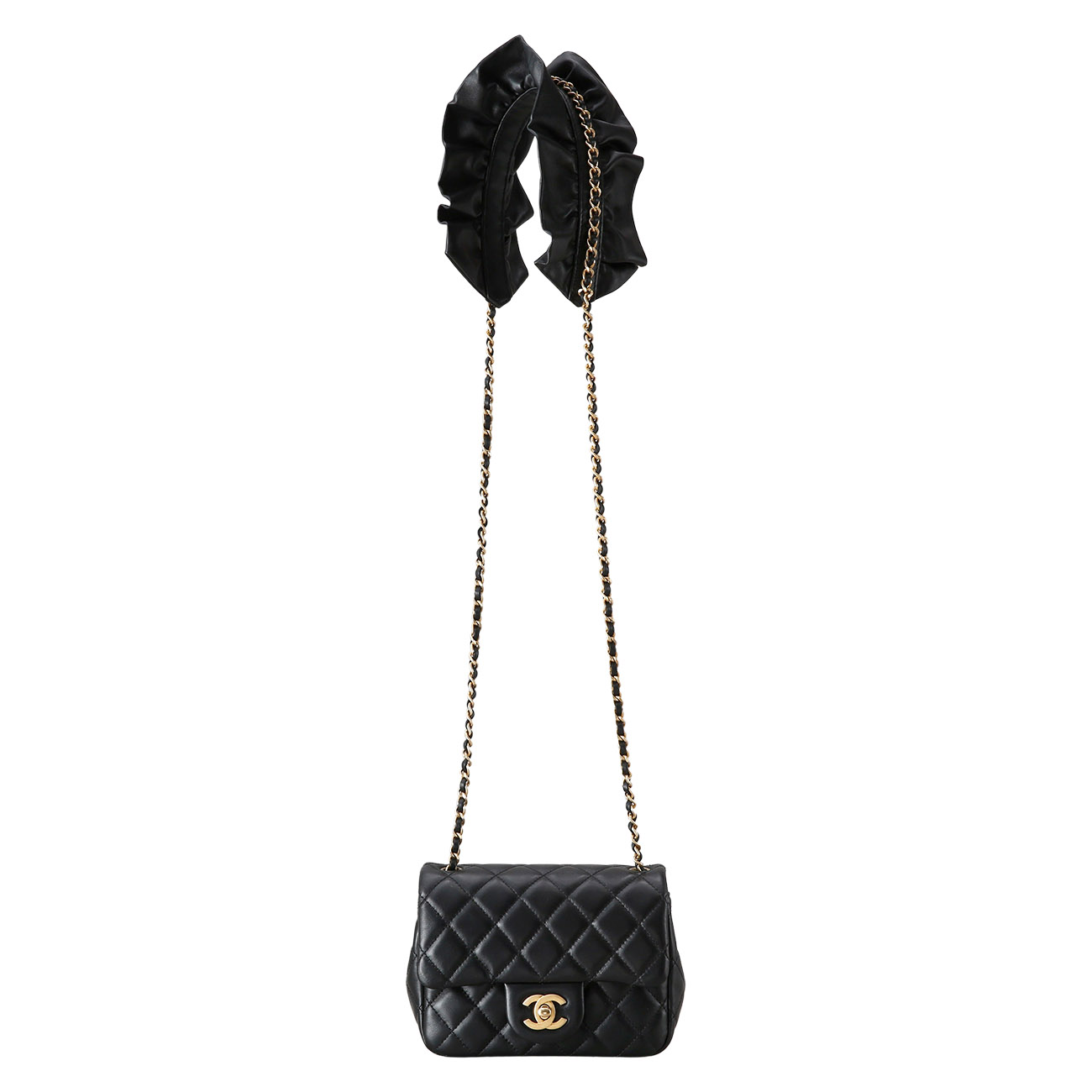 CHANEL(USED)샤넬 시즌 스트랩 클래식 쁘띠삭