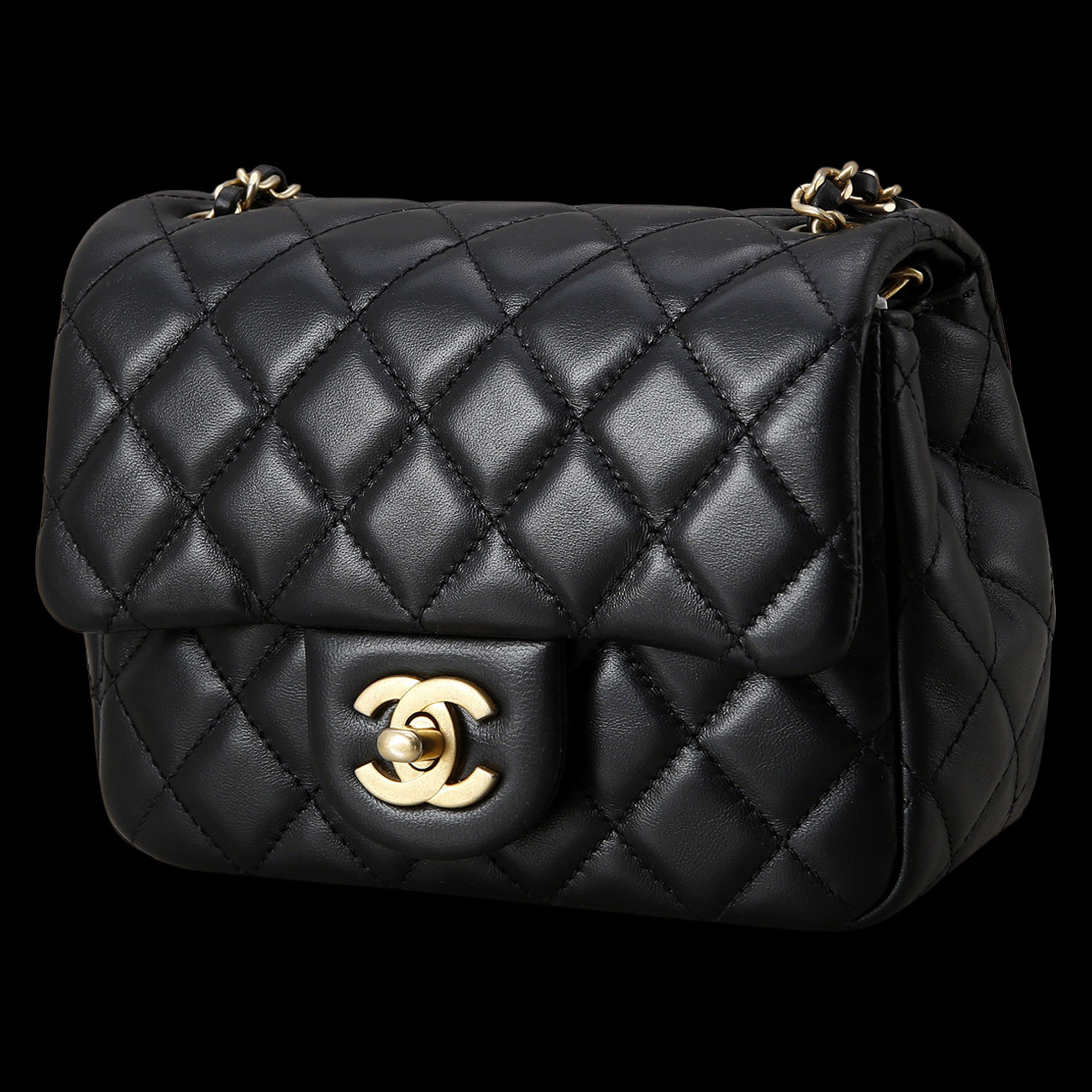 CHANEL(USED)샤넬 시즌 스트랩 클래식 쁘띠삭
