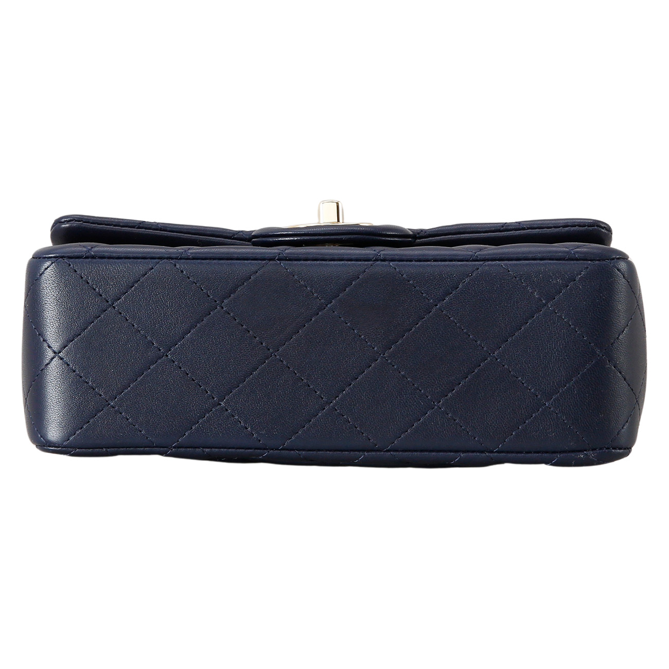 CHANEL(USED)샤넬 램스킨 클래식 뉴미니 탑핸들