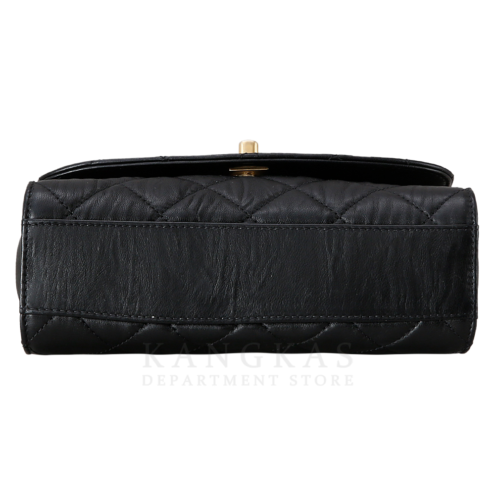 CHANEL(USED)샤넬 AS2477 시즌 CC로고 탑핸들 미니 플랩 체인백
