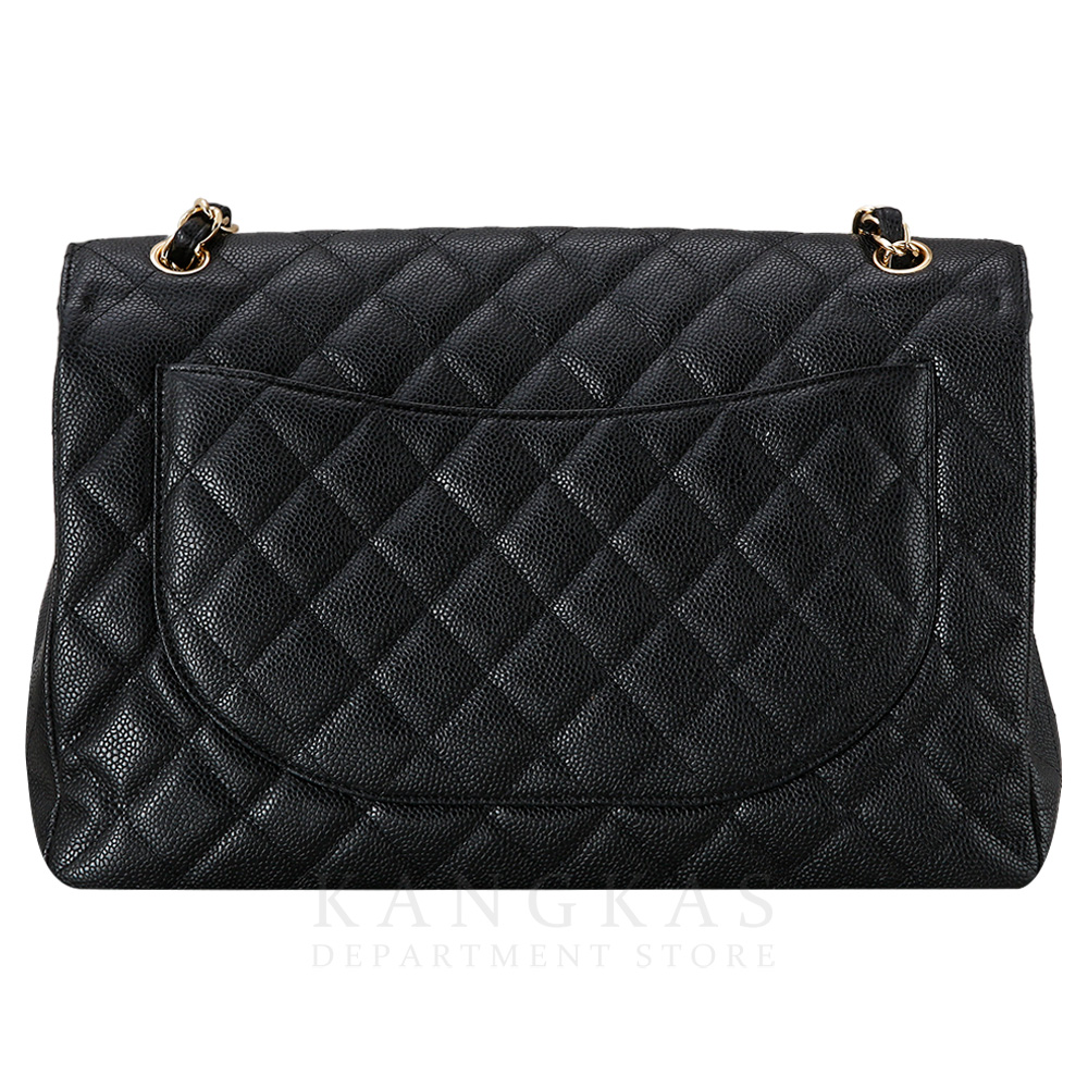CHANEL(USED)샤넬 클래식 캐비어 맥시 원플랩
