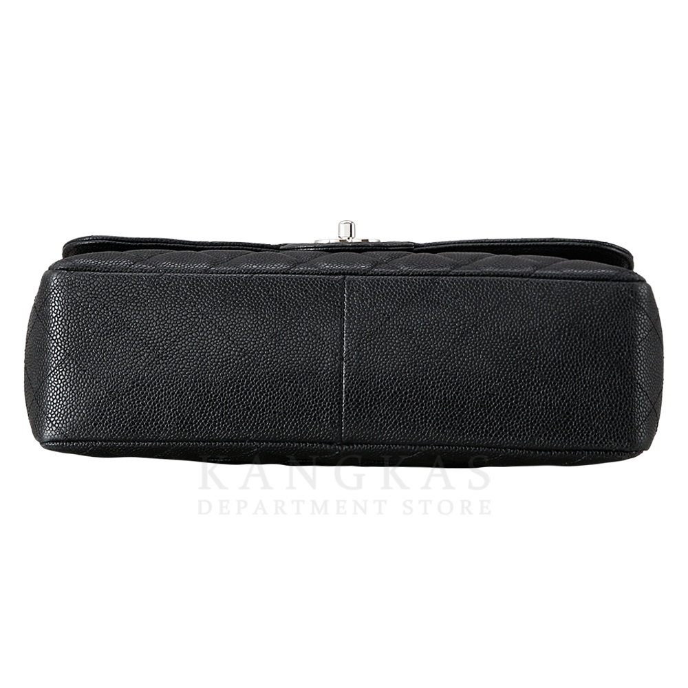 CHANEL(USED)샤넬 캐비어 클래식 점보 은장