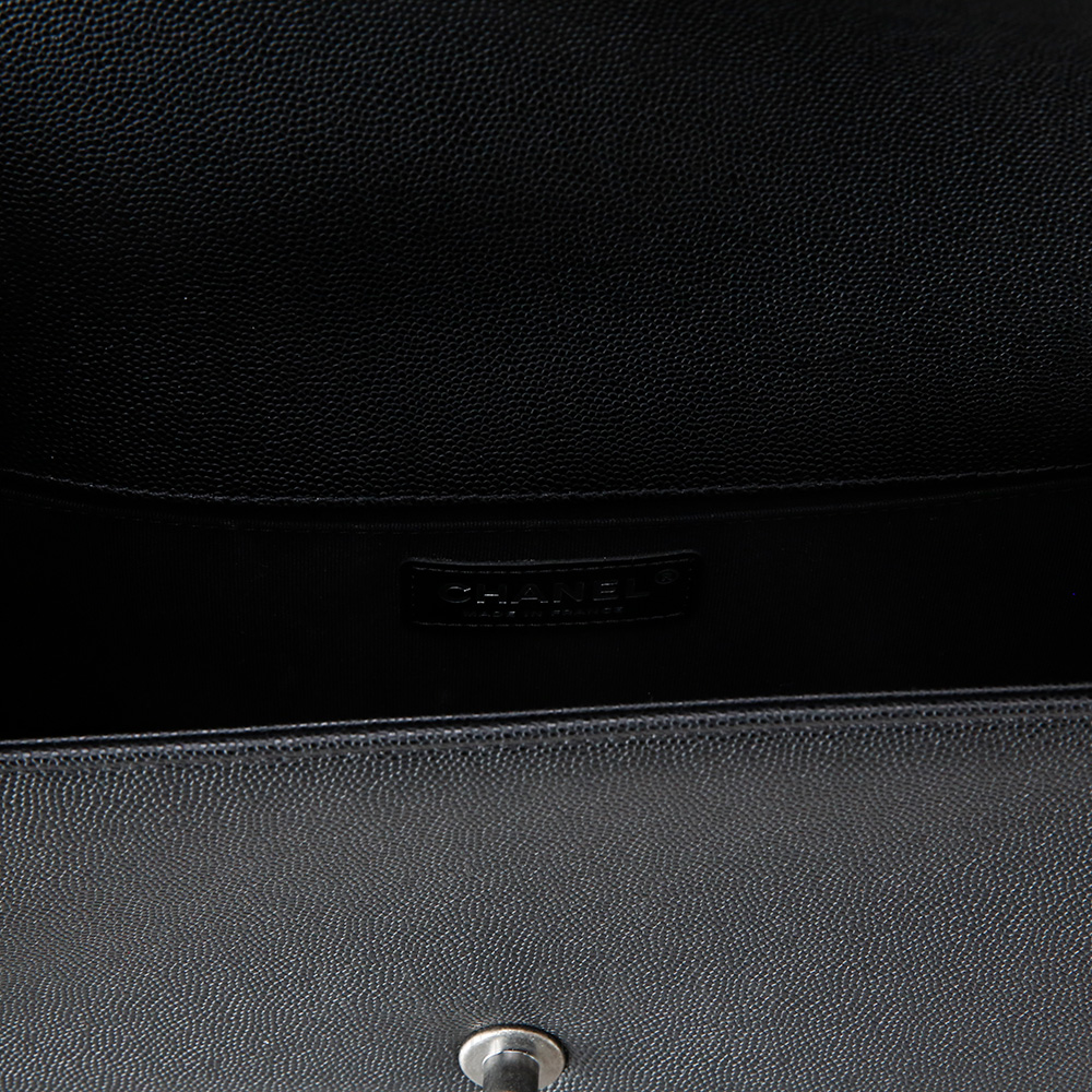 CHANEL(USED)샤넬 A67086 보이샤넬 캐비어 미듐