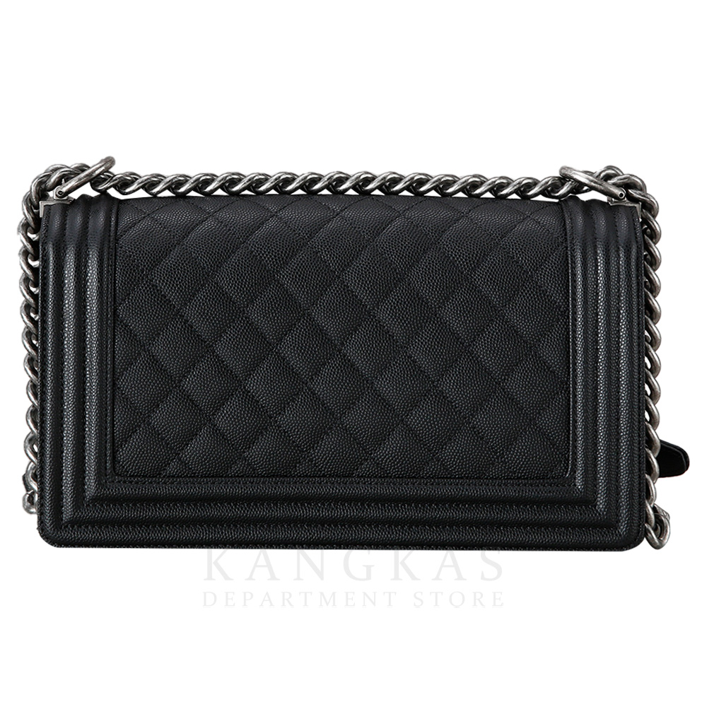 CHANEL(USED)샤넬 A67086 보이샤넬 캐비어 미듐