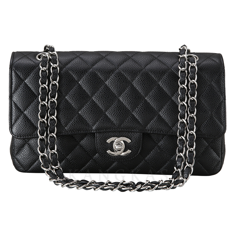CHANEL(USED)샤넬 클래식 캐비어 미듐