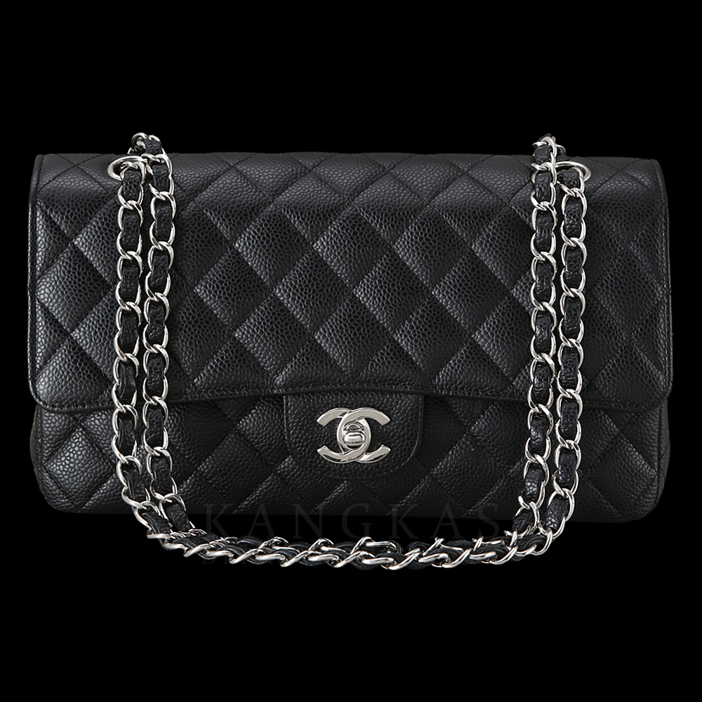 CHANEL(USED)샤넬 클래식 캐비어 미듐