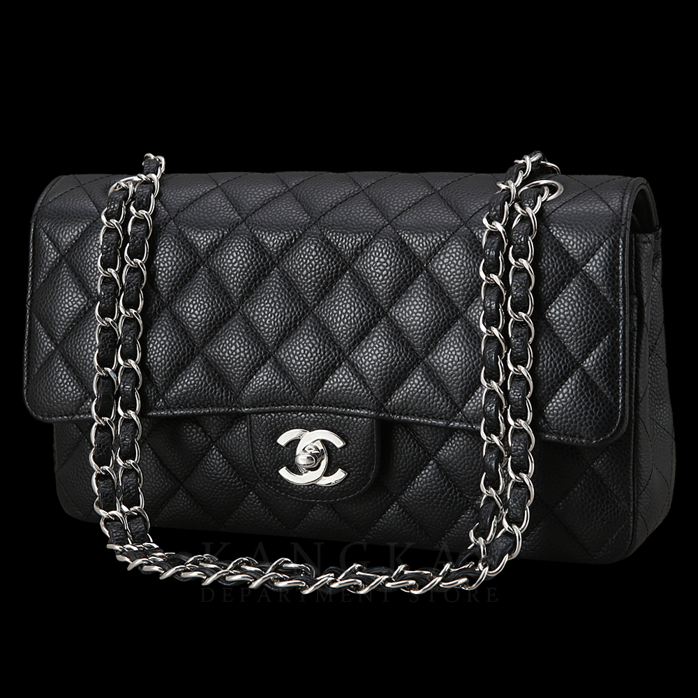 CHANEL(USED)샤넬 클래식 캐비어 미듐
