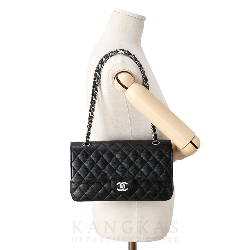 CHANEL(USED)샤넬 클래식 캐비어 미듐