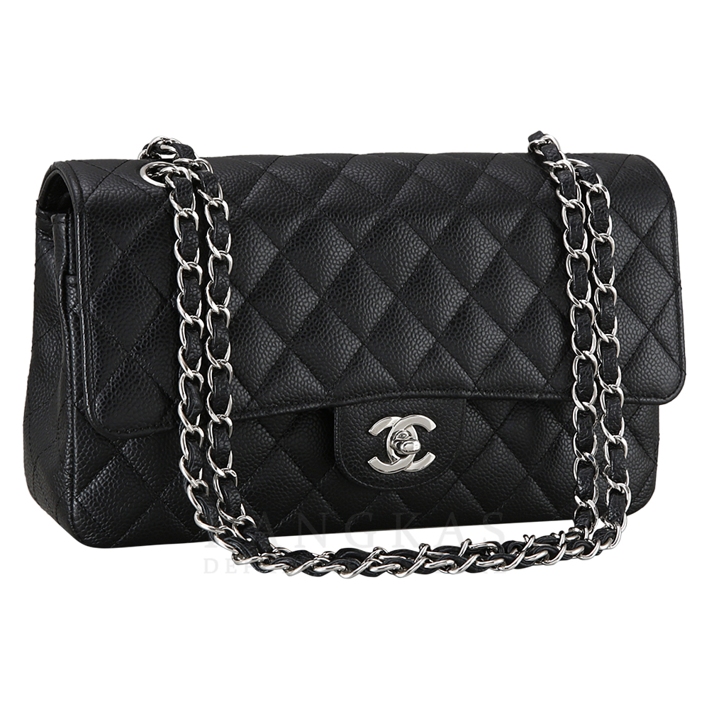 CHANEL(USED)샤넬 클래식 캐비어 미듐