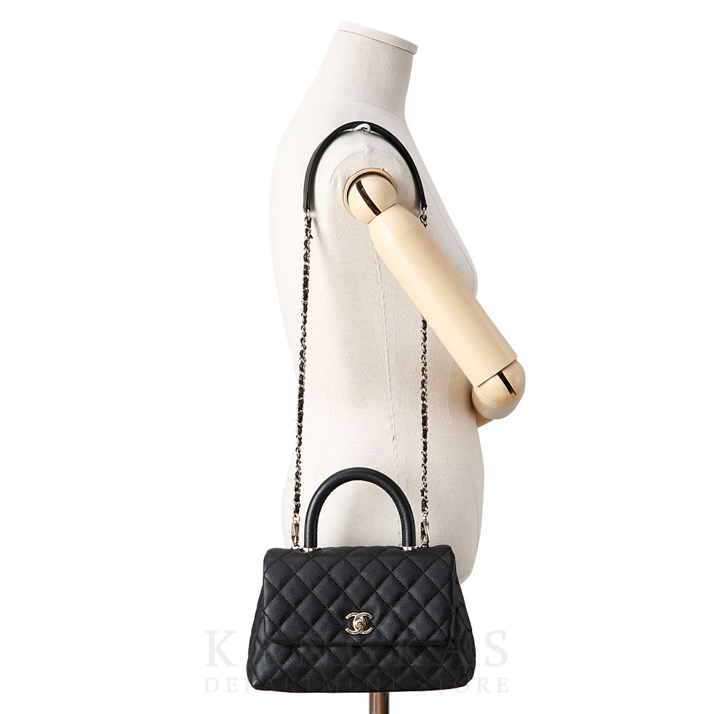 CHANEL(USED)샤넬 캐비어 코코핸들 스몰