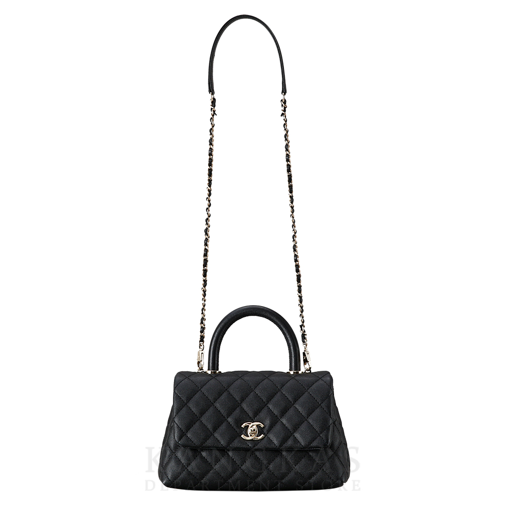 CHANEL(USED)샤넬 캐비어 코코핸들 스몰