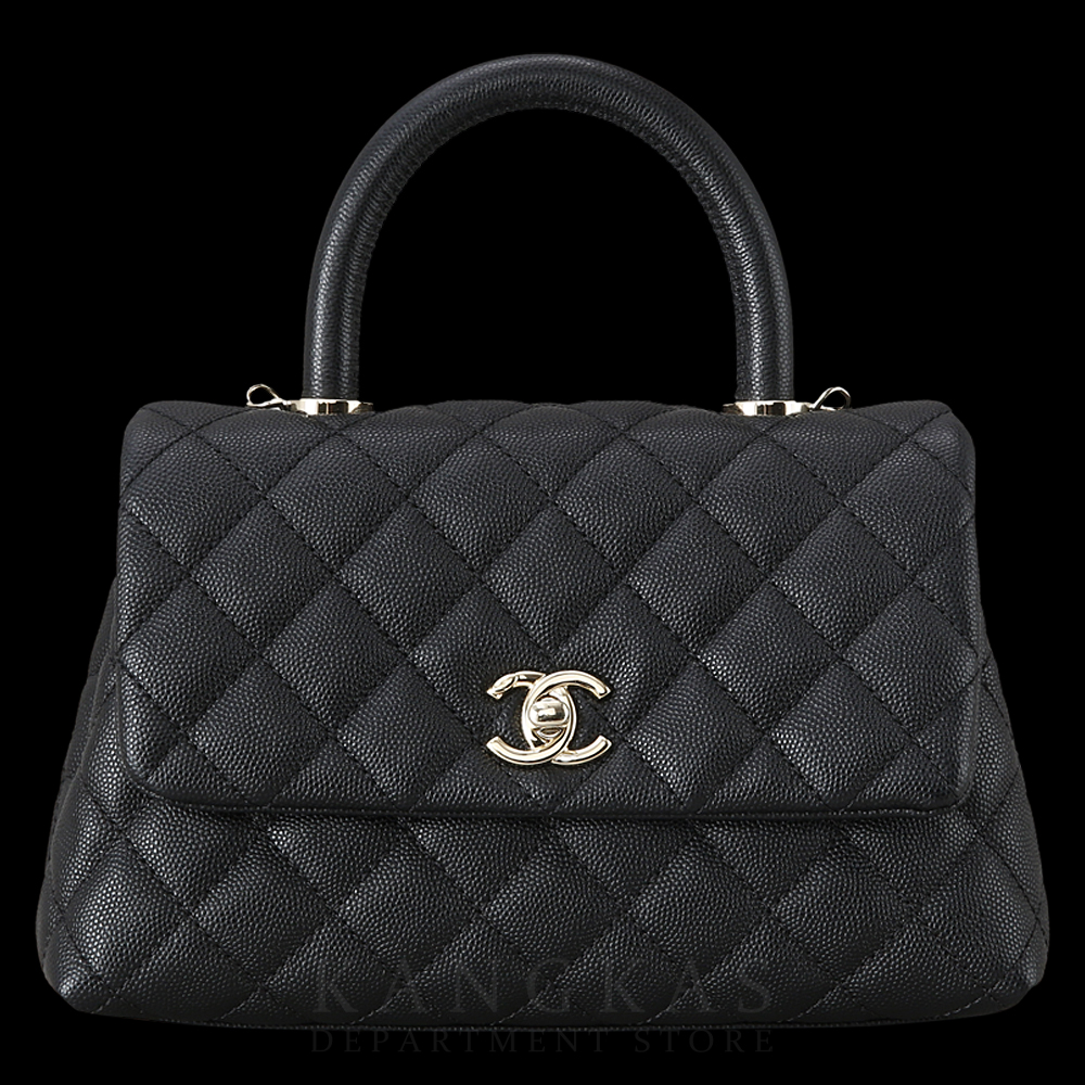 CHANEL(USED)샤넬 캐비어 코코핸들 스몰