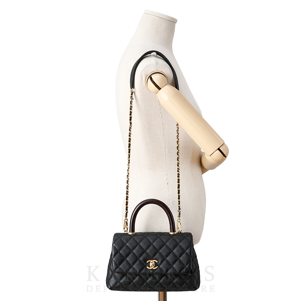 CHANEL(USED)샤넬 캐비어 코코핸들 스몰