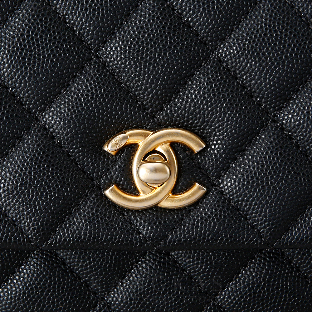 CHANEL(USED)샤넬 캐비어 코코핸들 스몰