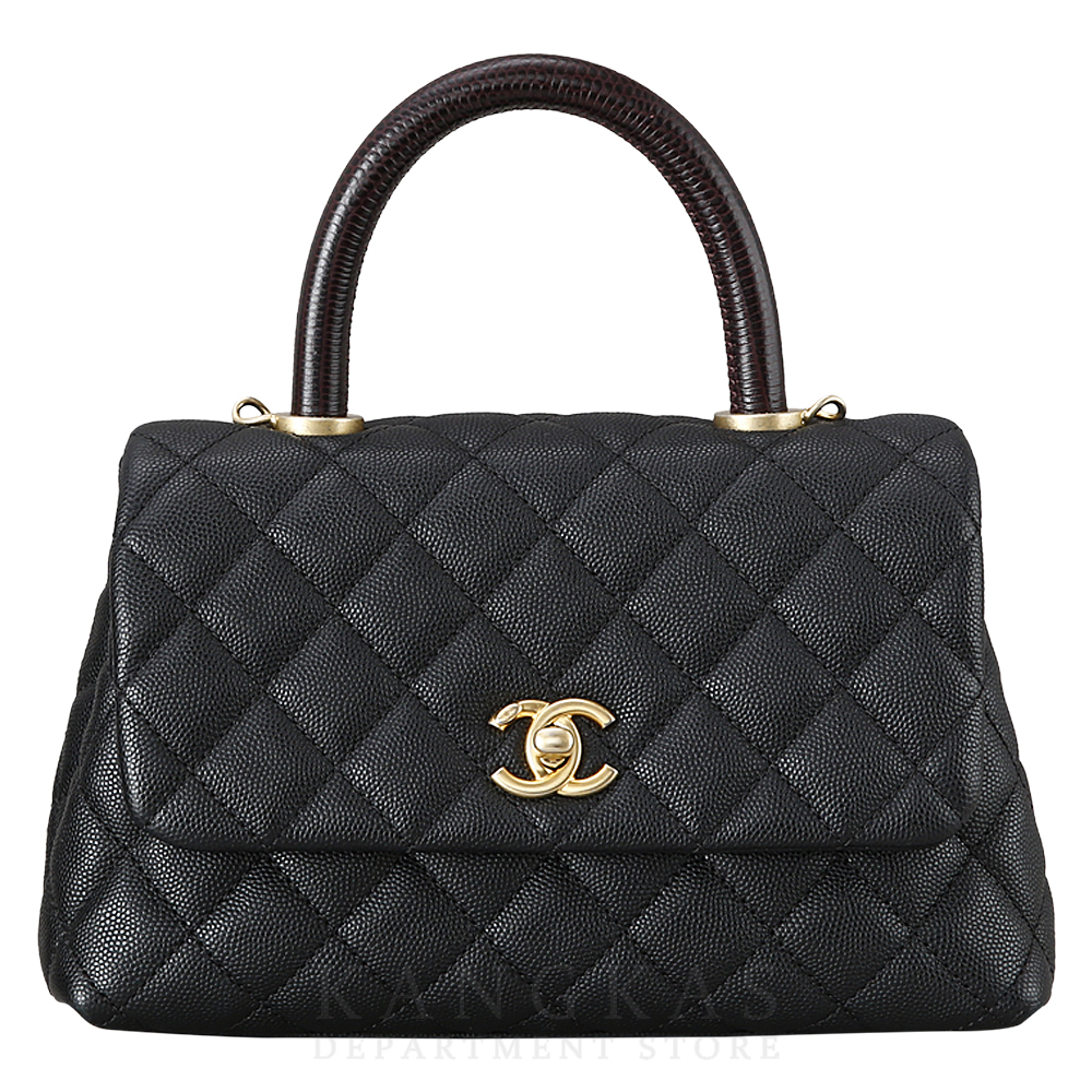 CHANEL(USED)샤넬 캐비어 코코핸들 스몰