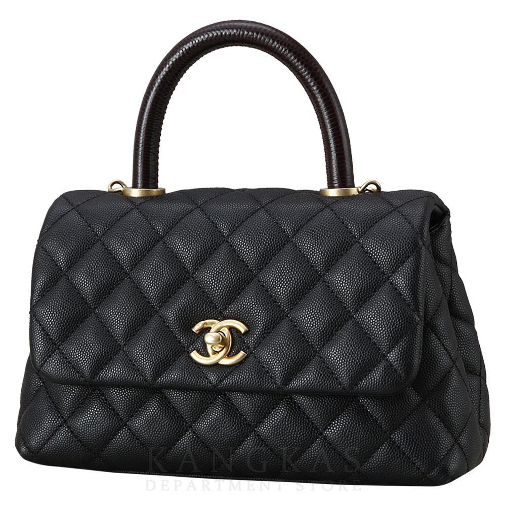 CHANEL(USED)샤넬 캐비어 코코핸들 스몰