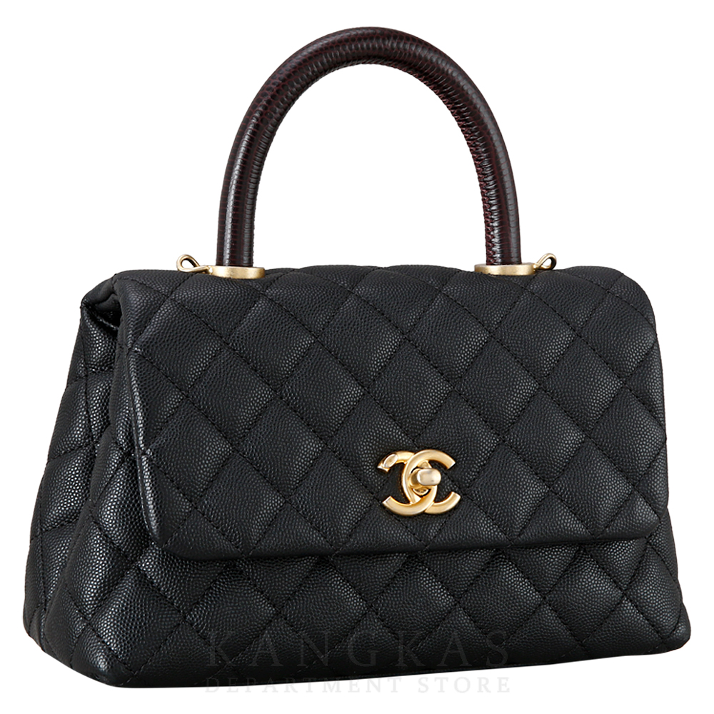 CHANEL(USED)샤넬 캐비어 코코핸들 스몰