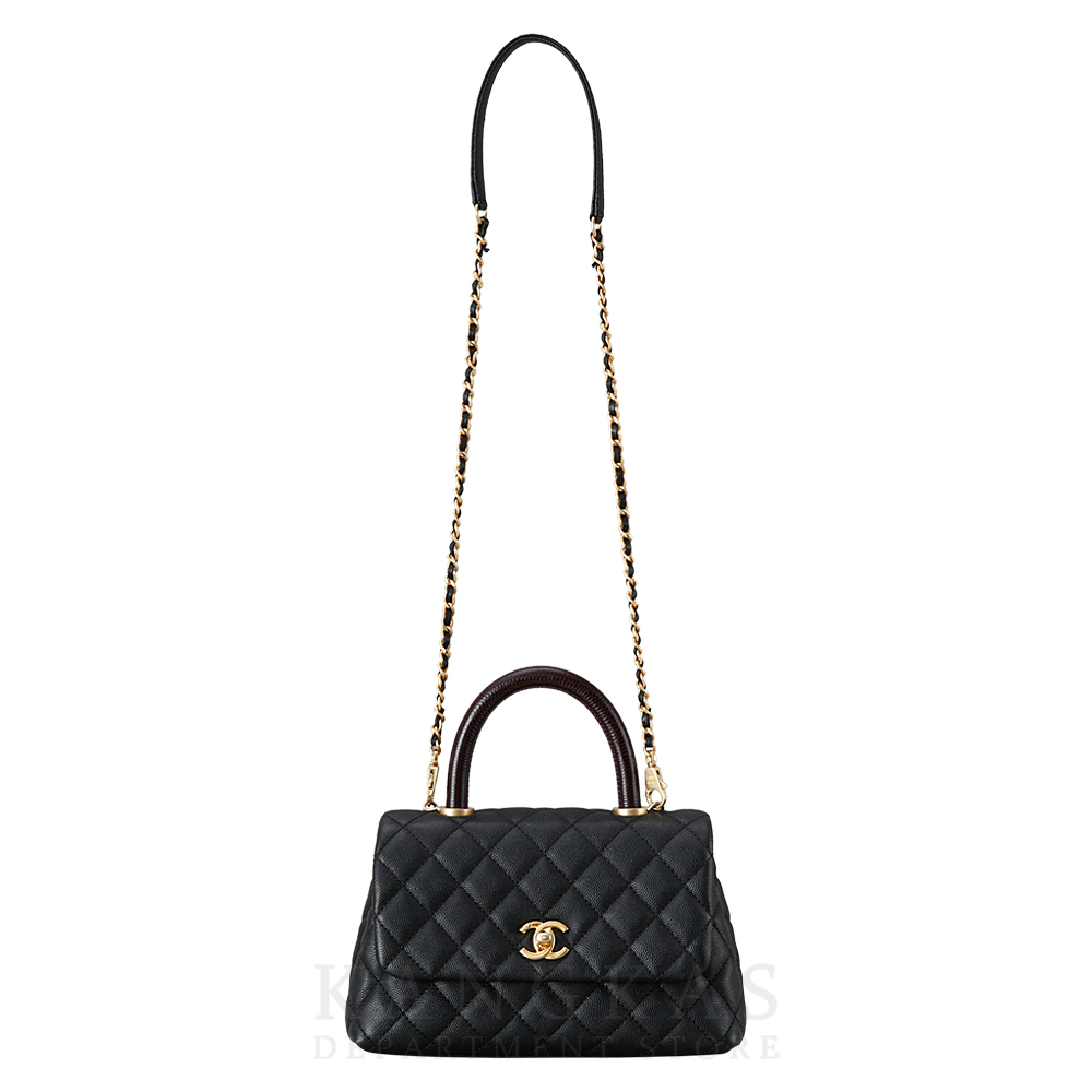 CHANEL(USED)샤넬 캐비어 코코핸들 스몰